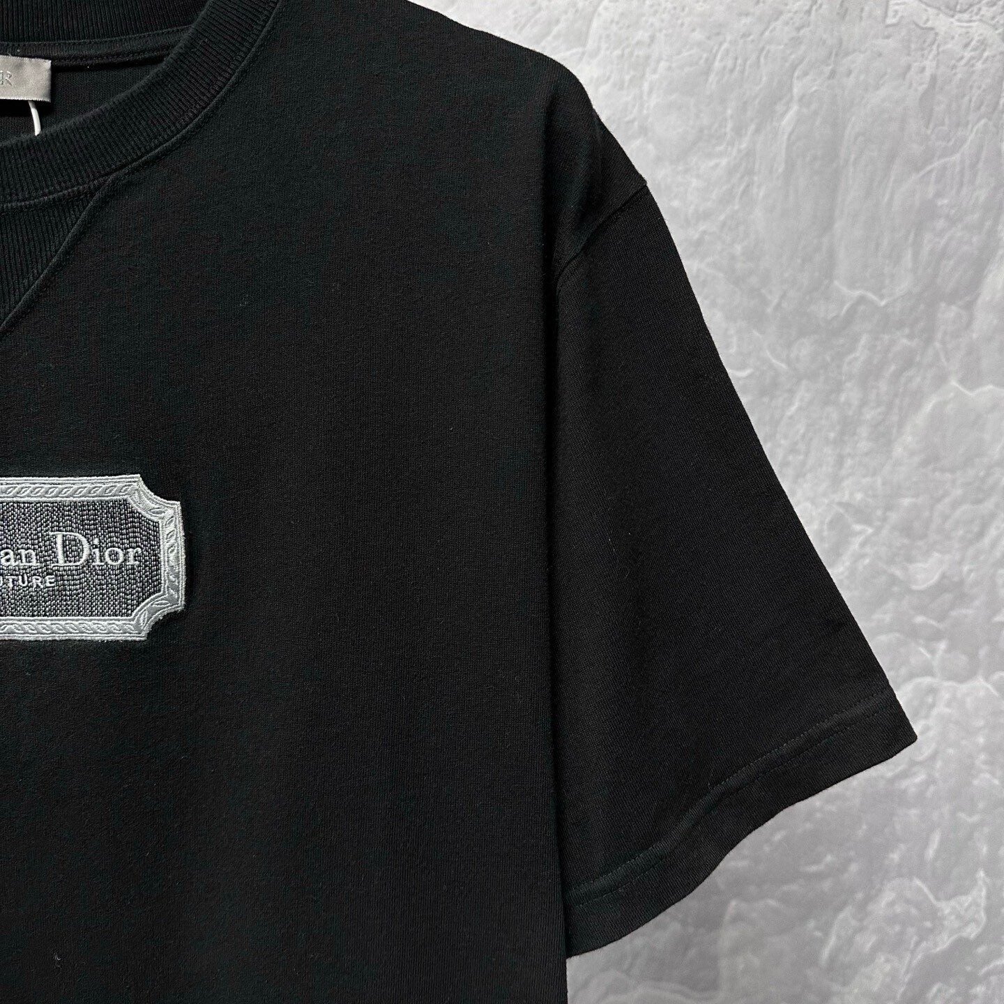 Dior Christian Dior Logo Short-Sleeve T-Shirt — back