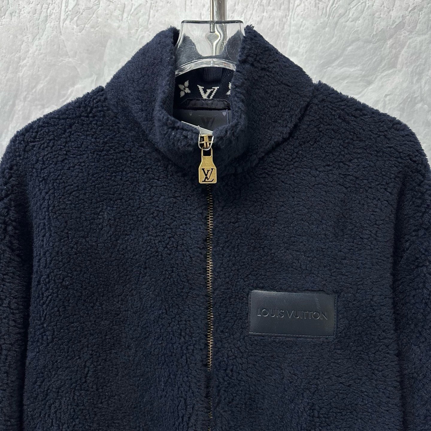 Louis Vuitton FW25 Teddy Zip Jacket — front