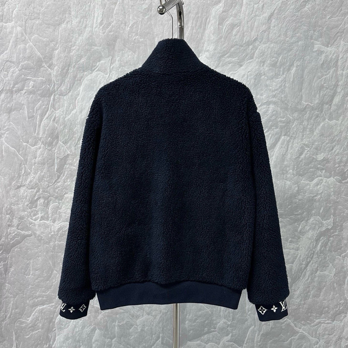 Louis Vuitton FW25 Teddy Zip Jacket — back