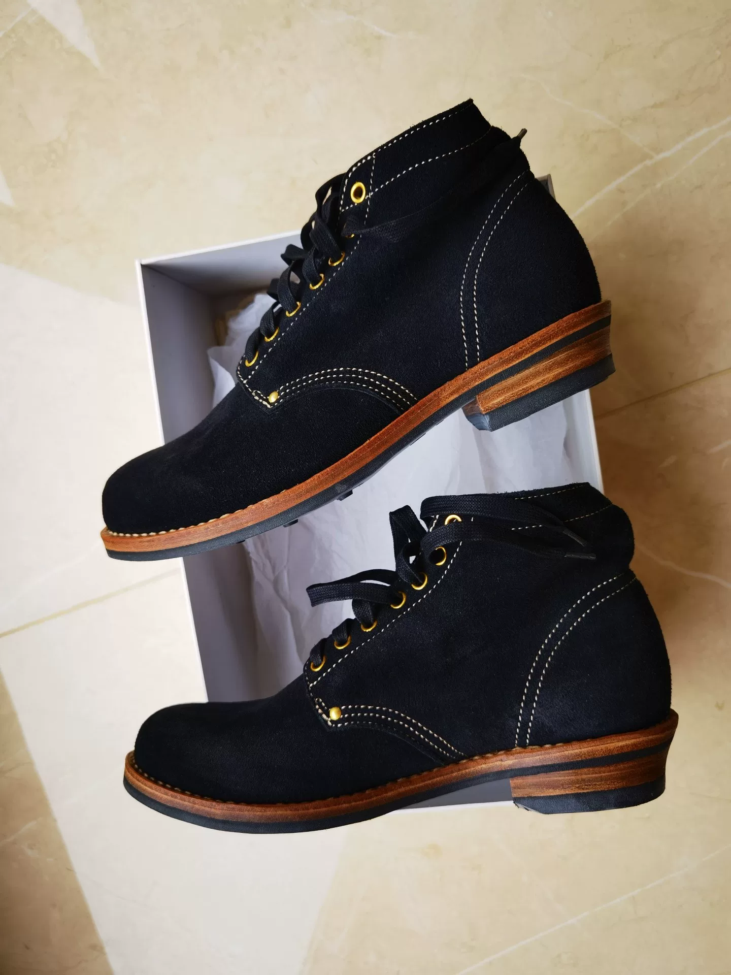 Visvim 20AW Brigadier Black Boots