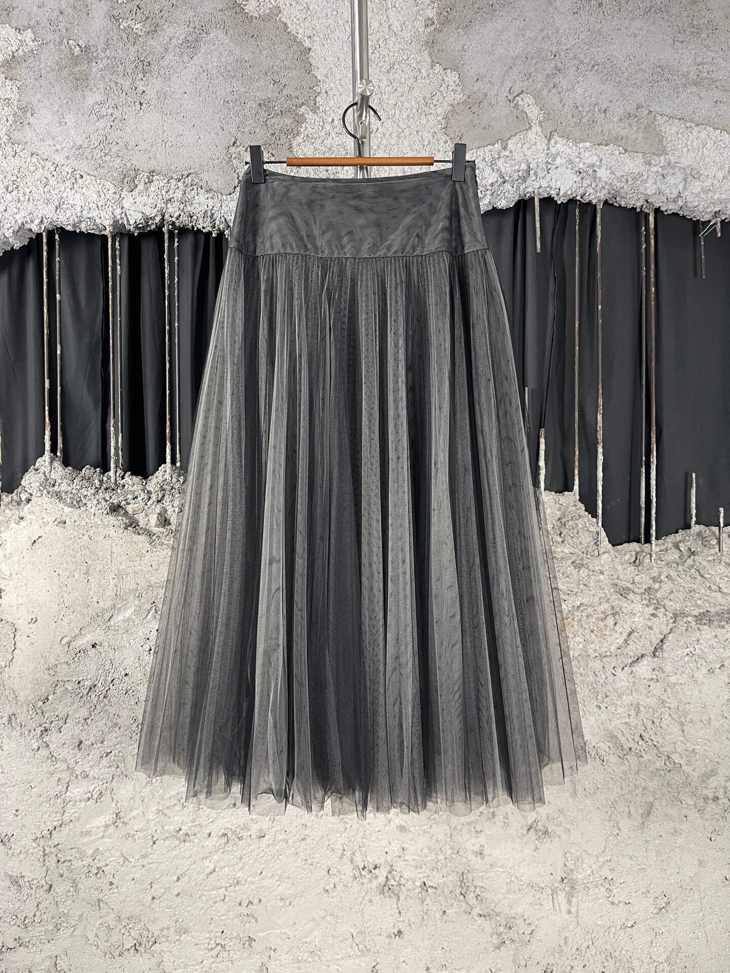 Dior Tulle Long Skirt