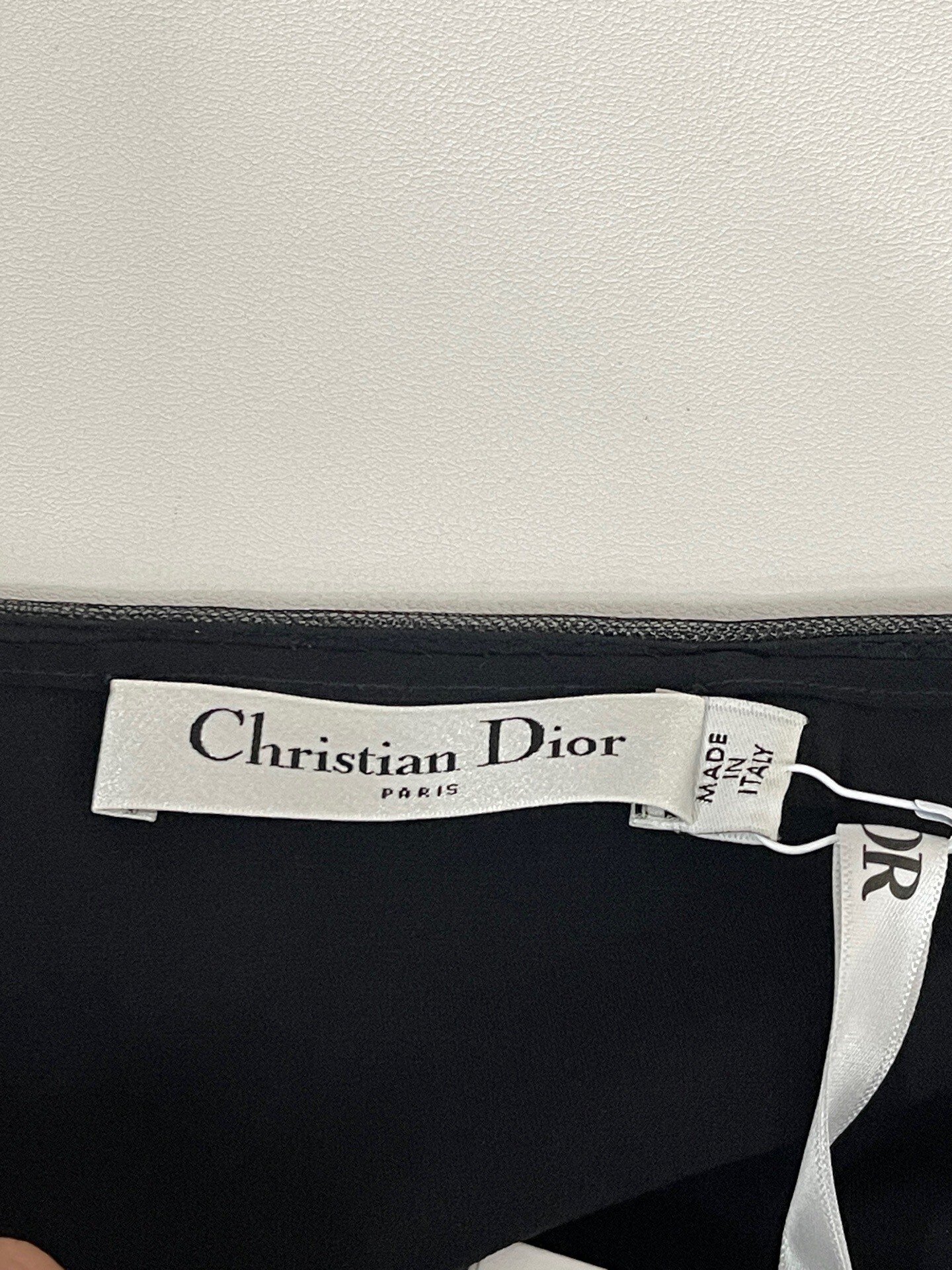 Dior Tulle Long Skirt — label