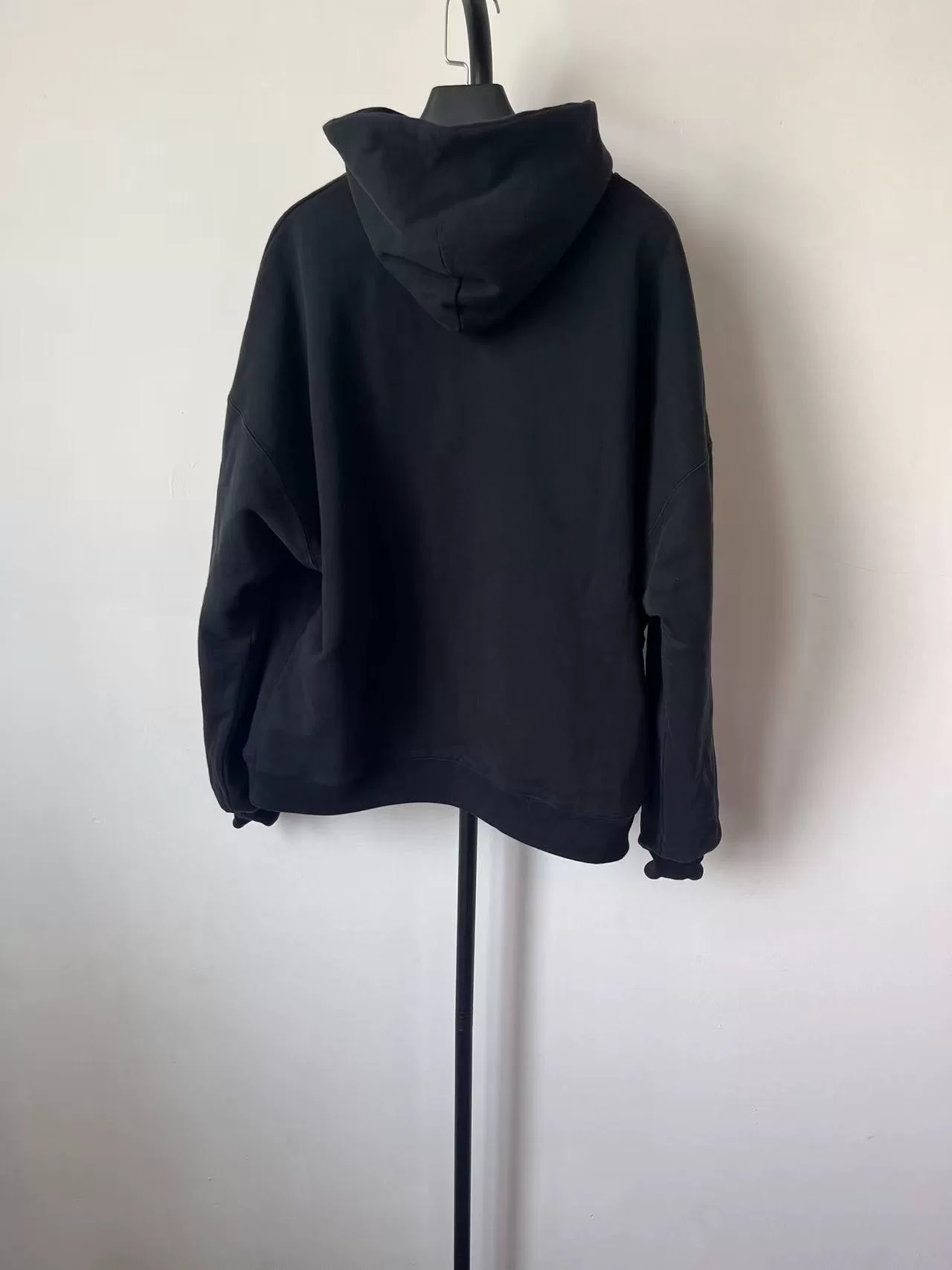 Balenciaga Men's Tiger Print Fleece Hoodie — front