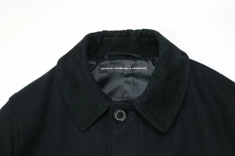 DENIM BY VANQUISH & FRAGMENT Wool Coat — back