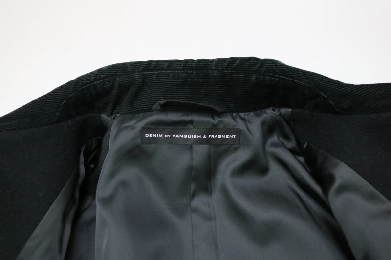 DENIM BY VANQUISH & FRAGMENT Wool Coat — label