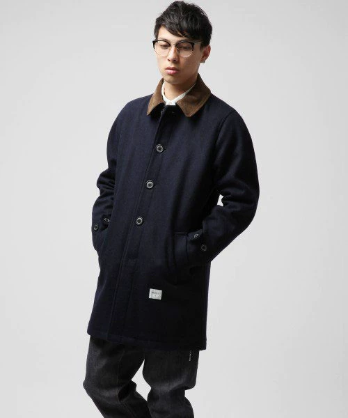 DENIM BY VANQUISH & FRAGMENT Wool Coat — detail