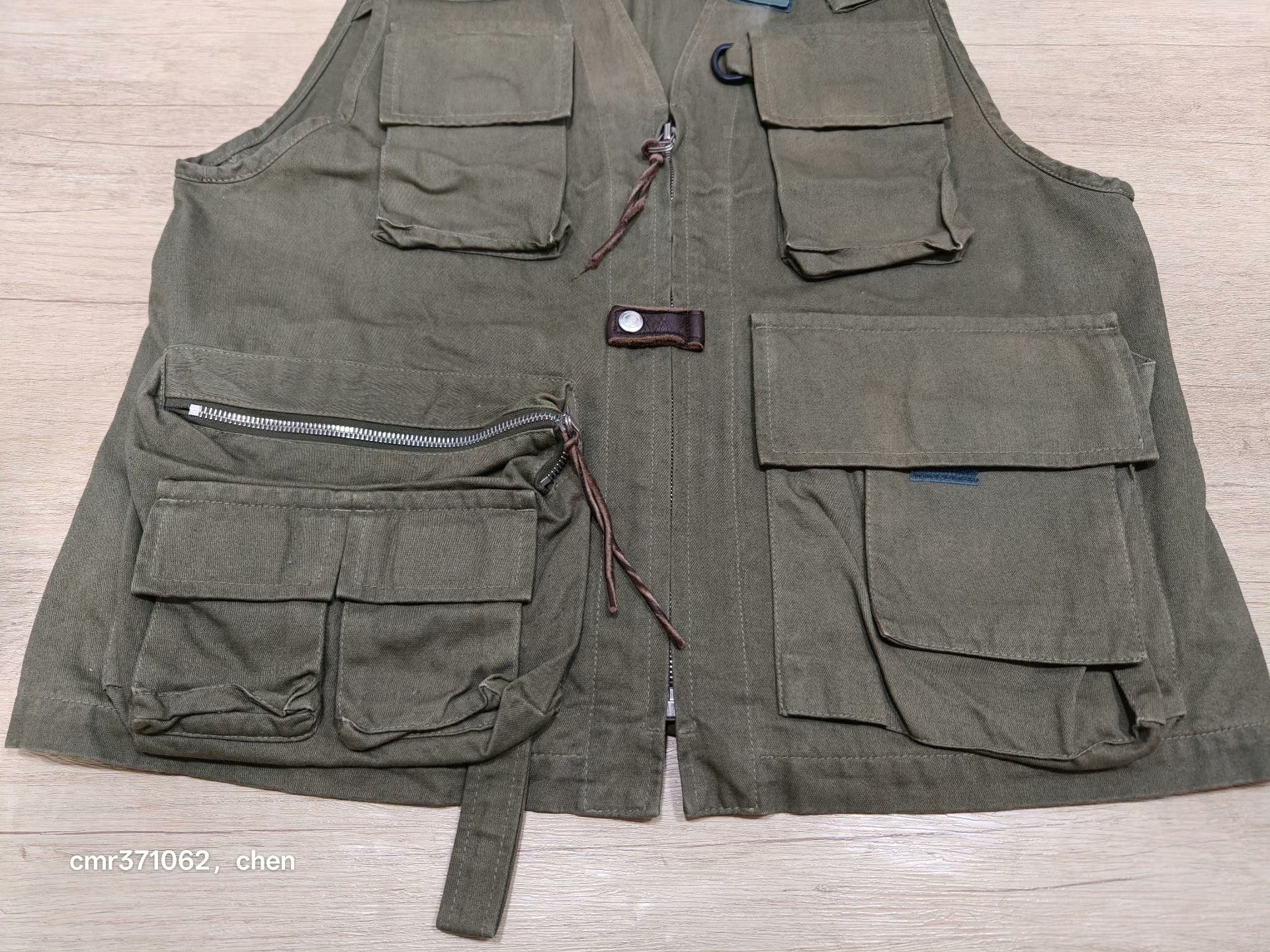 visvim 06 Fisherman Vest — back