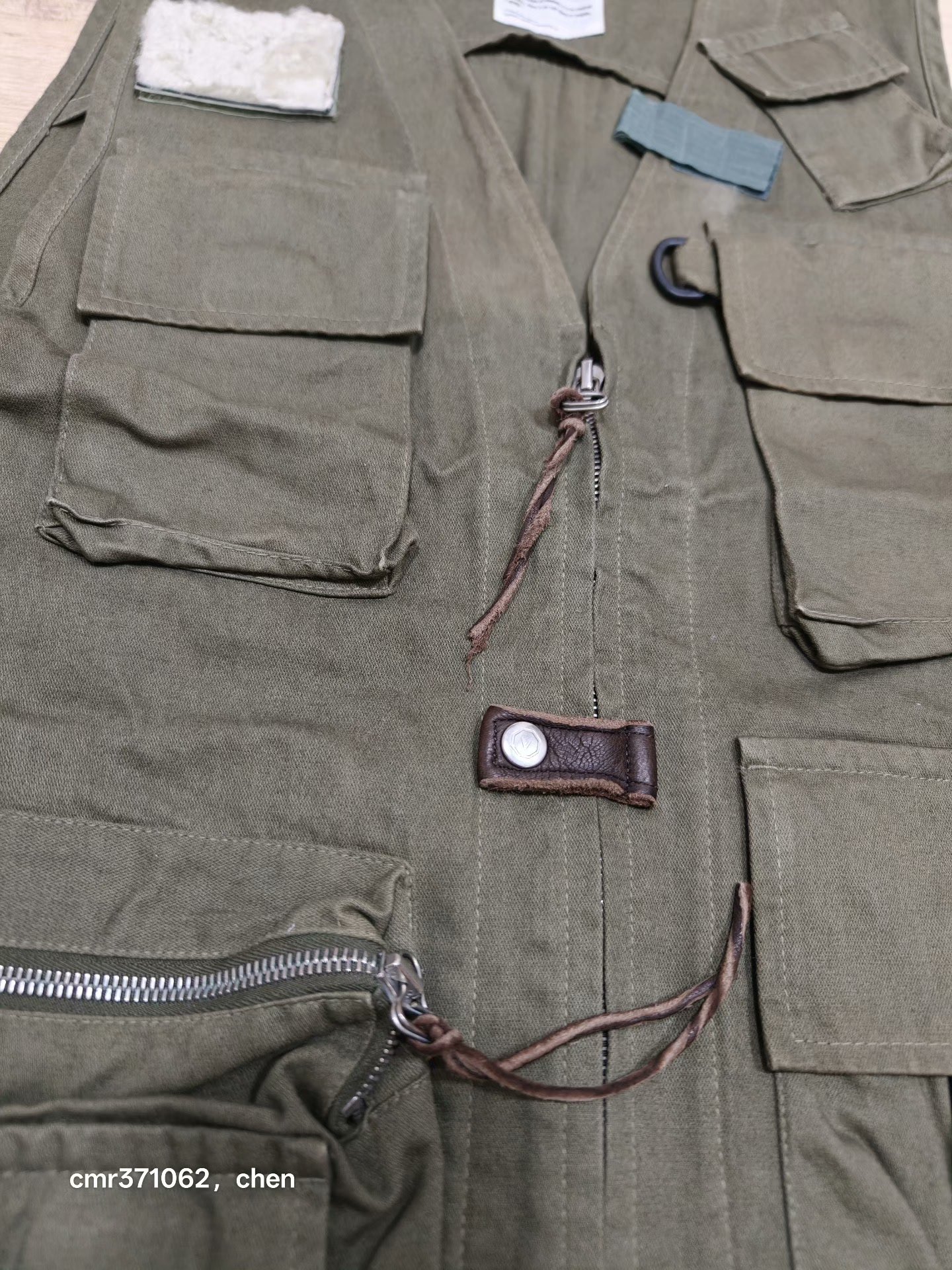 visvim 06 Fisherman Vest — detail