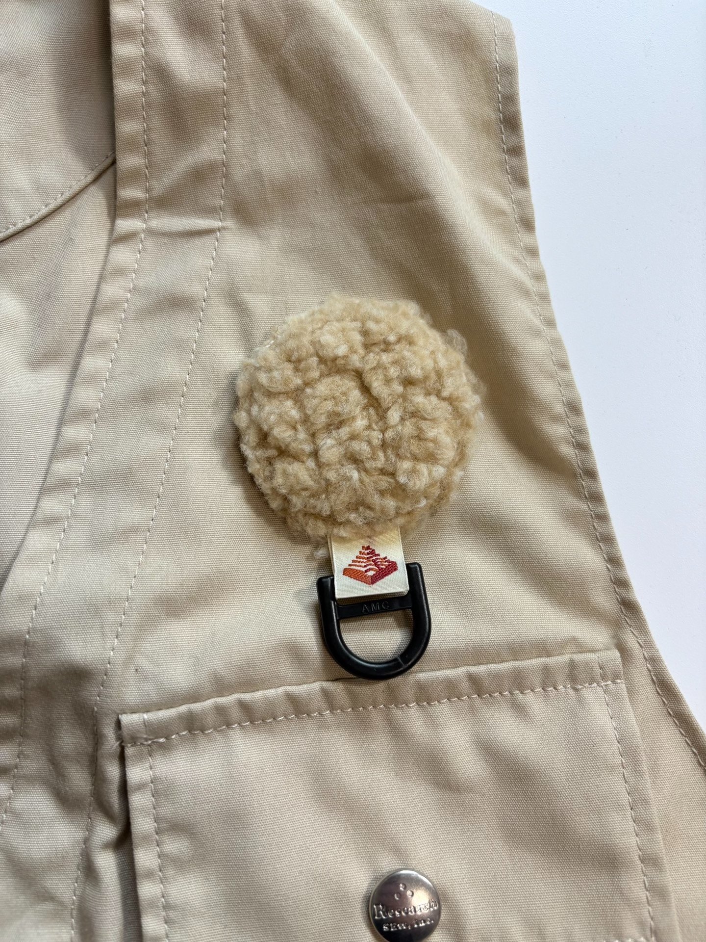 Mountain Research Outdoor Vest — detail
