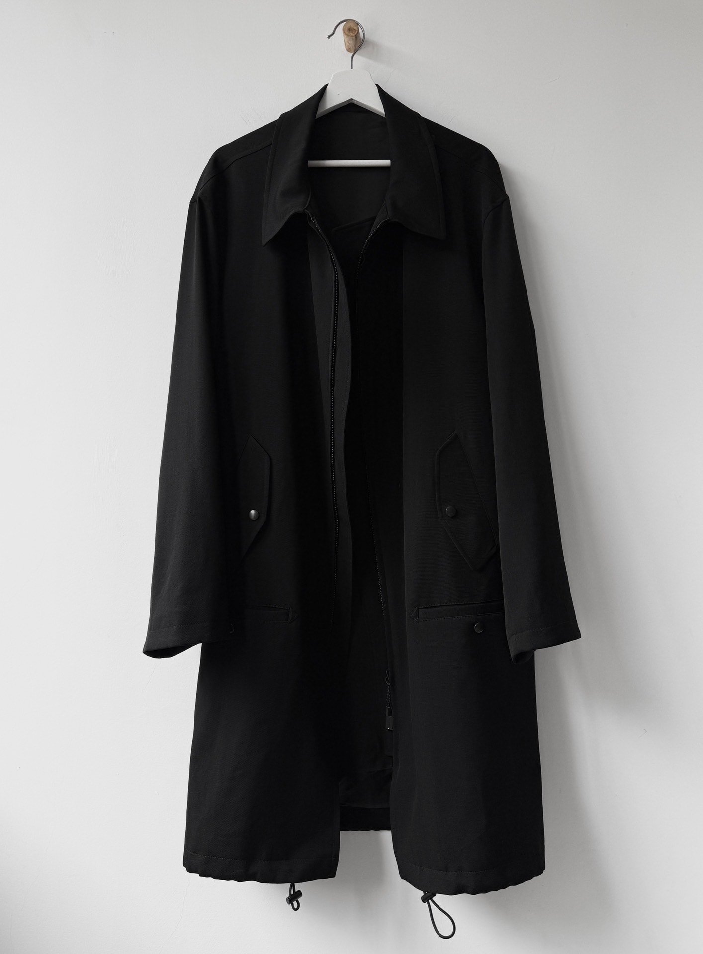 Yohji Yamamoto 24AW Military-Inspired Coat — back