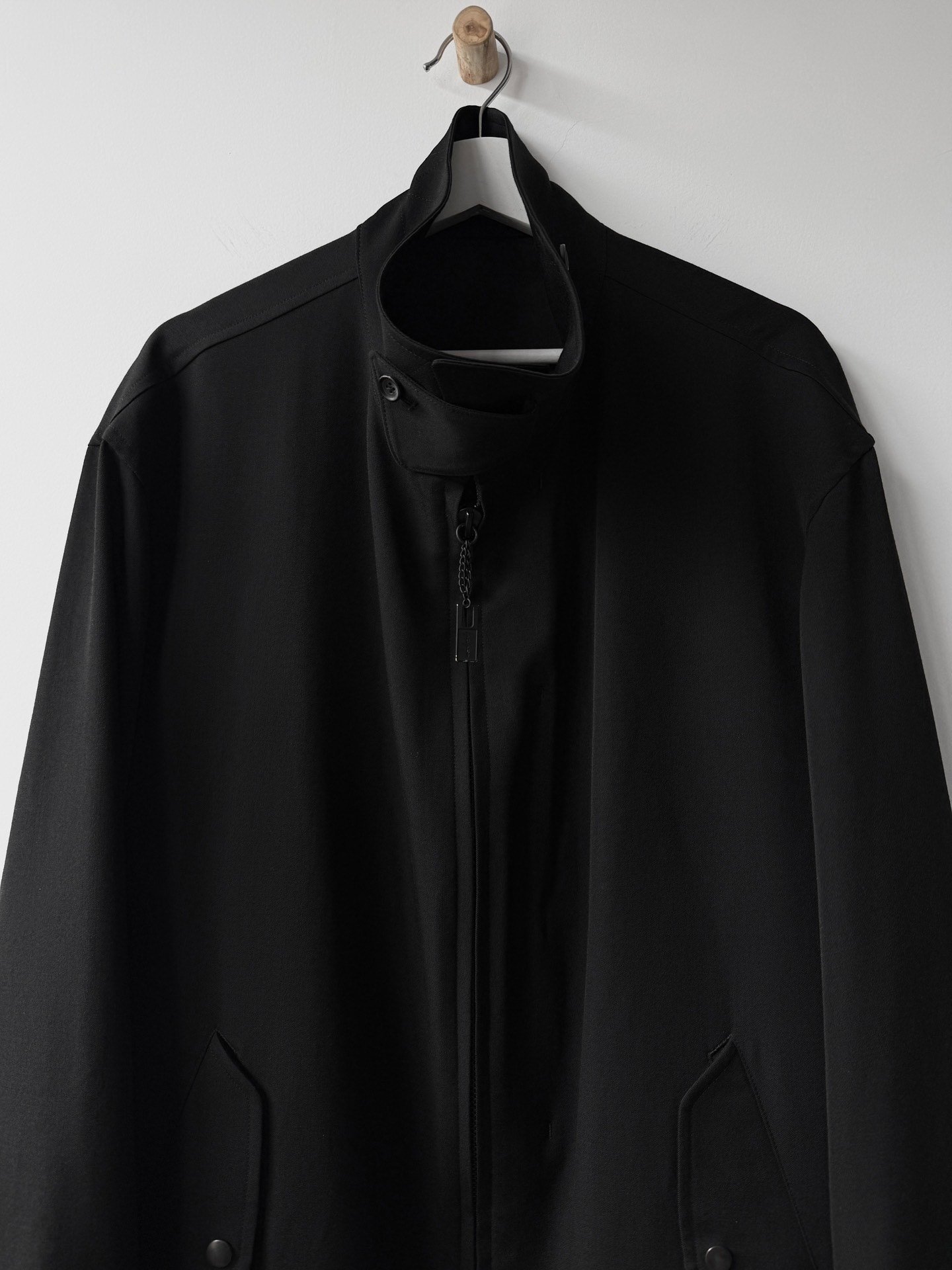 Yohji Yamamoto 24AW Military-Inspired Coat — label
