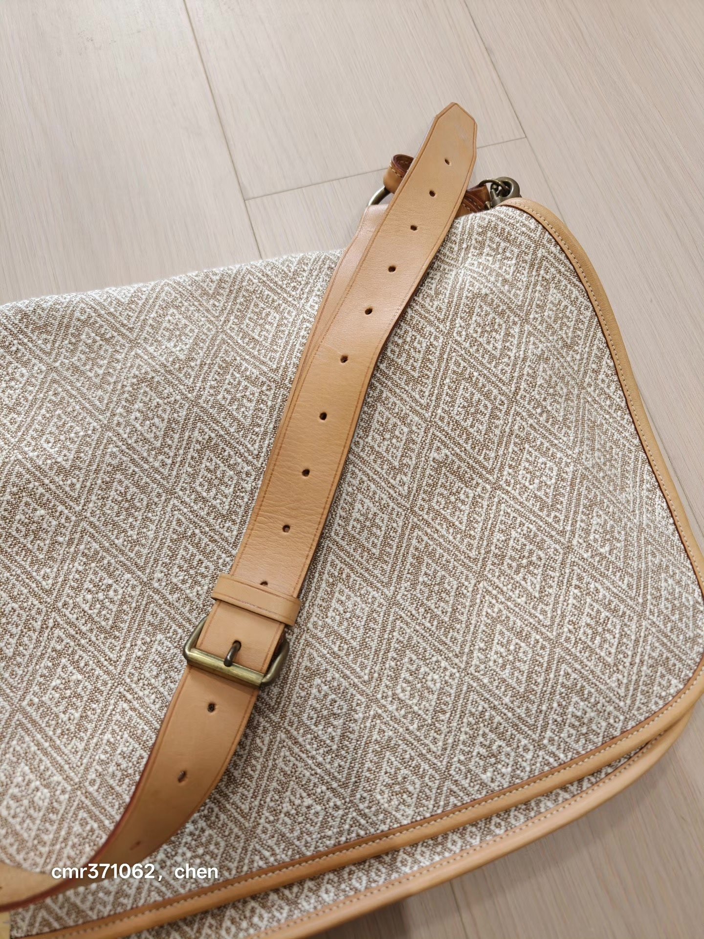 VISVIM 12SS HUNTING SATCHEL FR — front