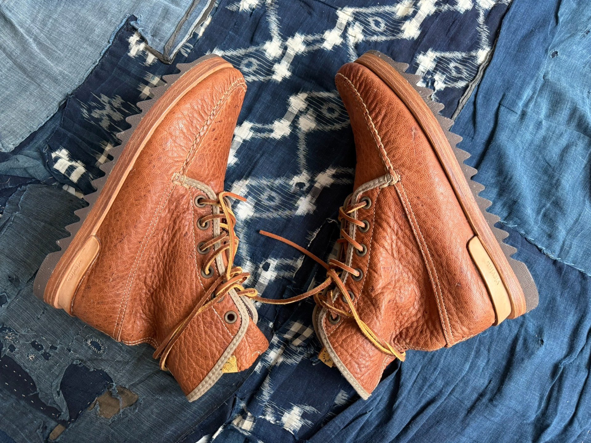VISVIM 12AW PLATTE BOOTS HI FOLK — back