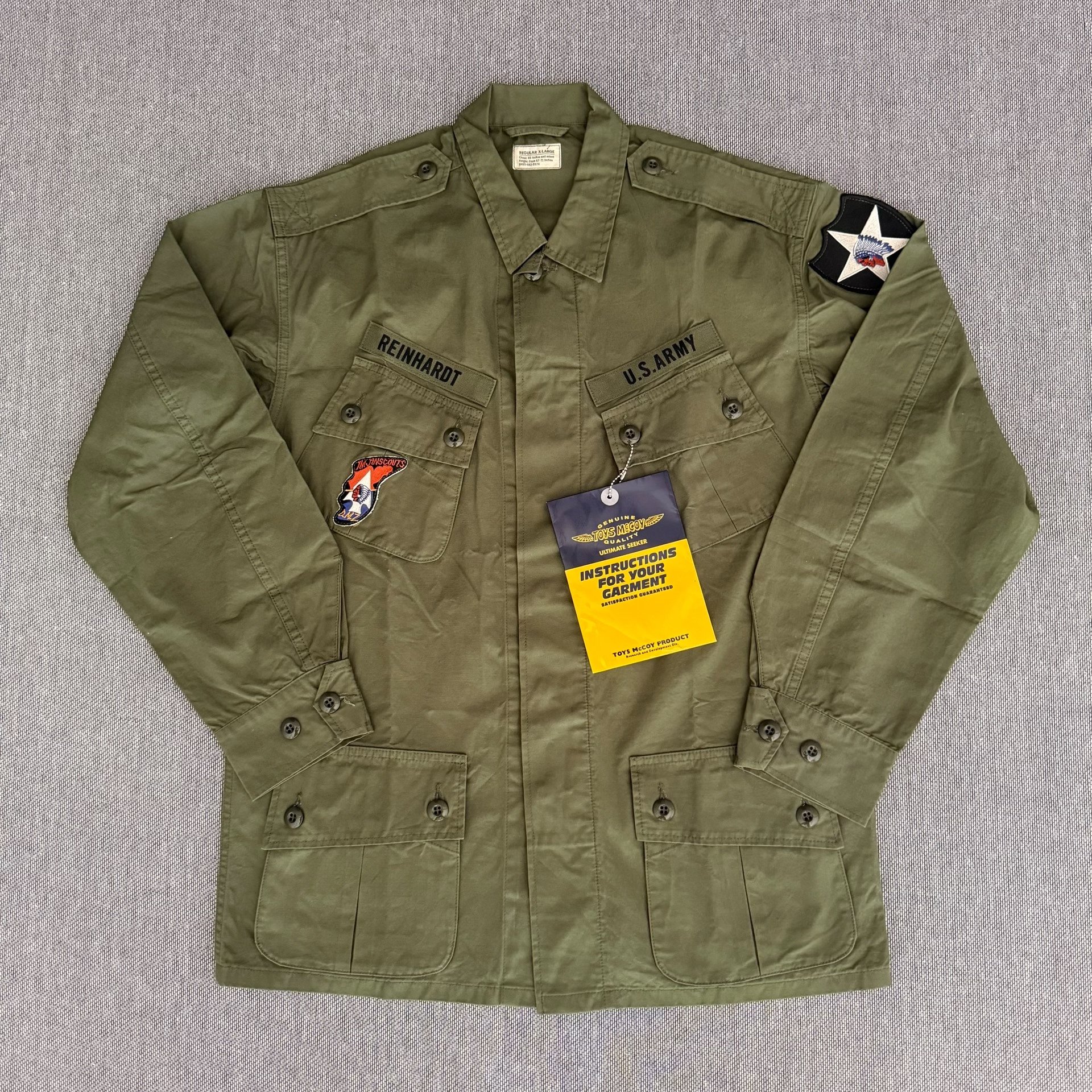 Toys McCoy Vietnam TCU Military Jacket