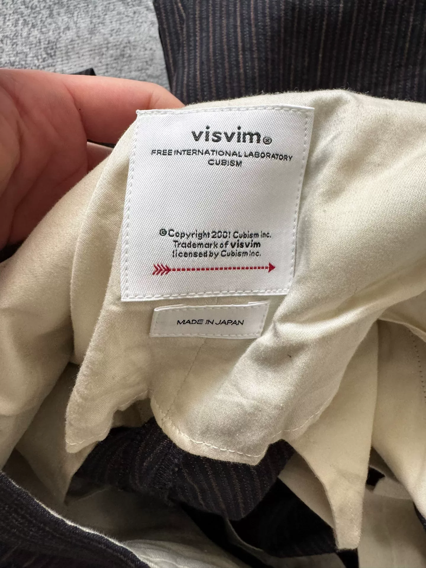 VISVIM 24AW RUSSO PANTS SANTOME — detail