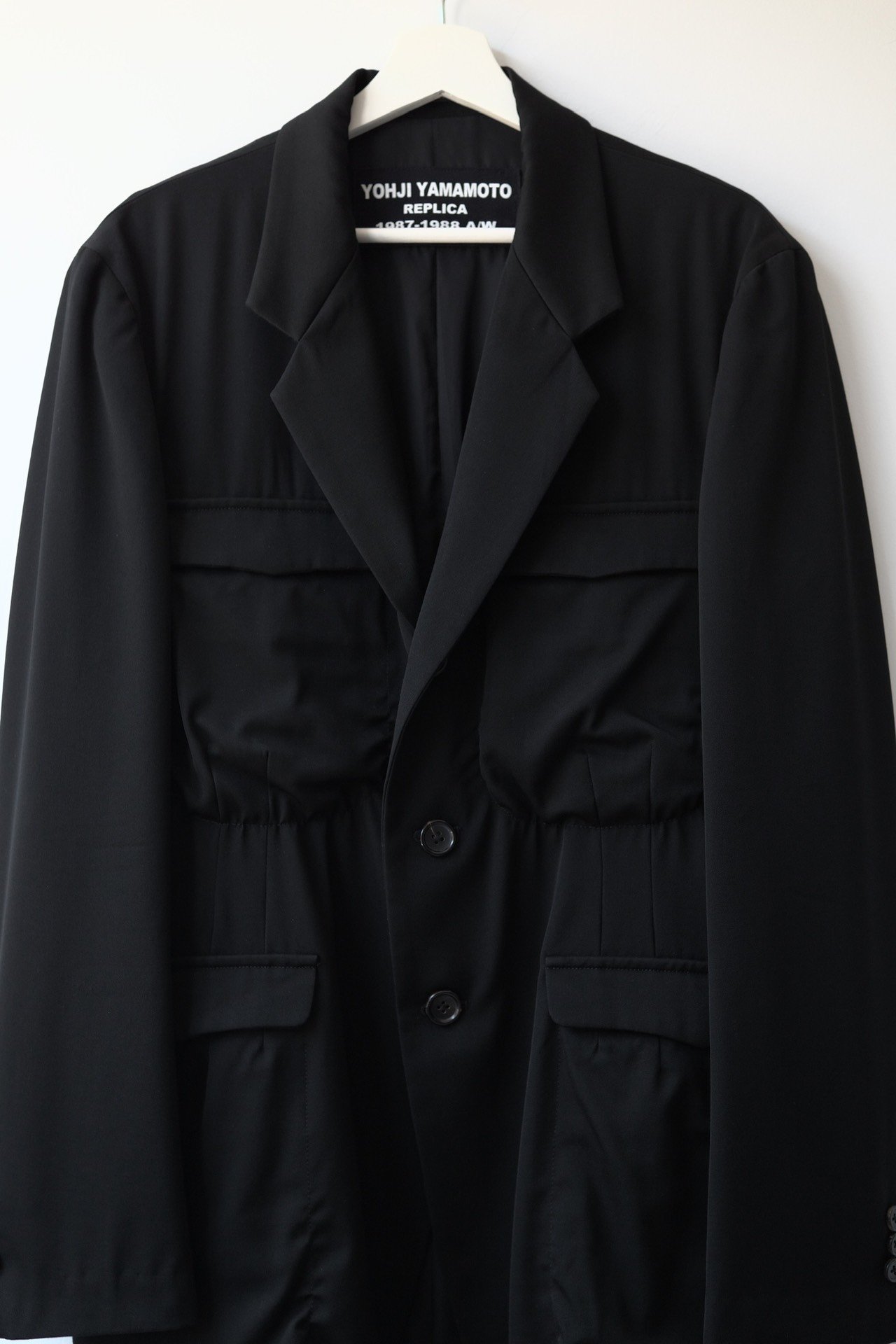 Yohji Yamamoto 1987 Replica Suit Jacket — detail