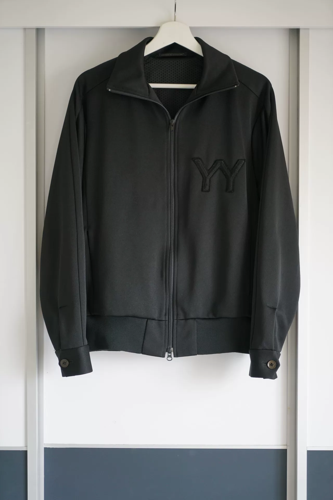 Yohji Yamamoto 2003 SS Digital Embroidery Zip Jacket