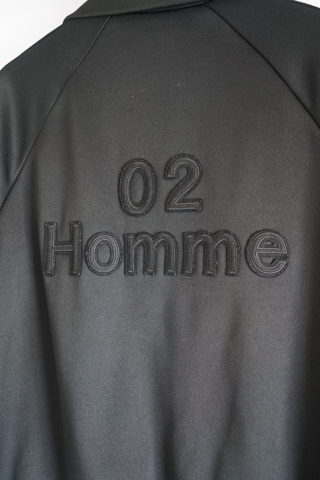 Yohji Yamamoto 2003 SS Digital Embroidery Zip Jacket — back