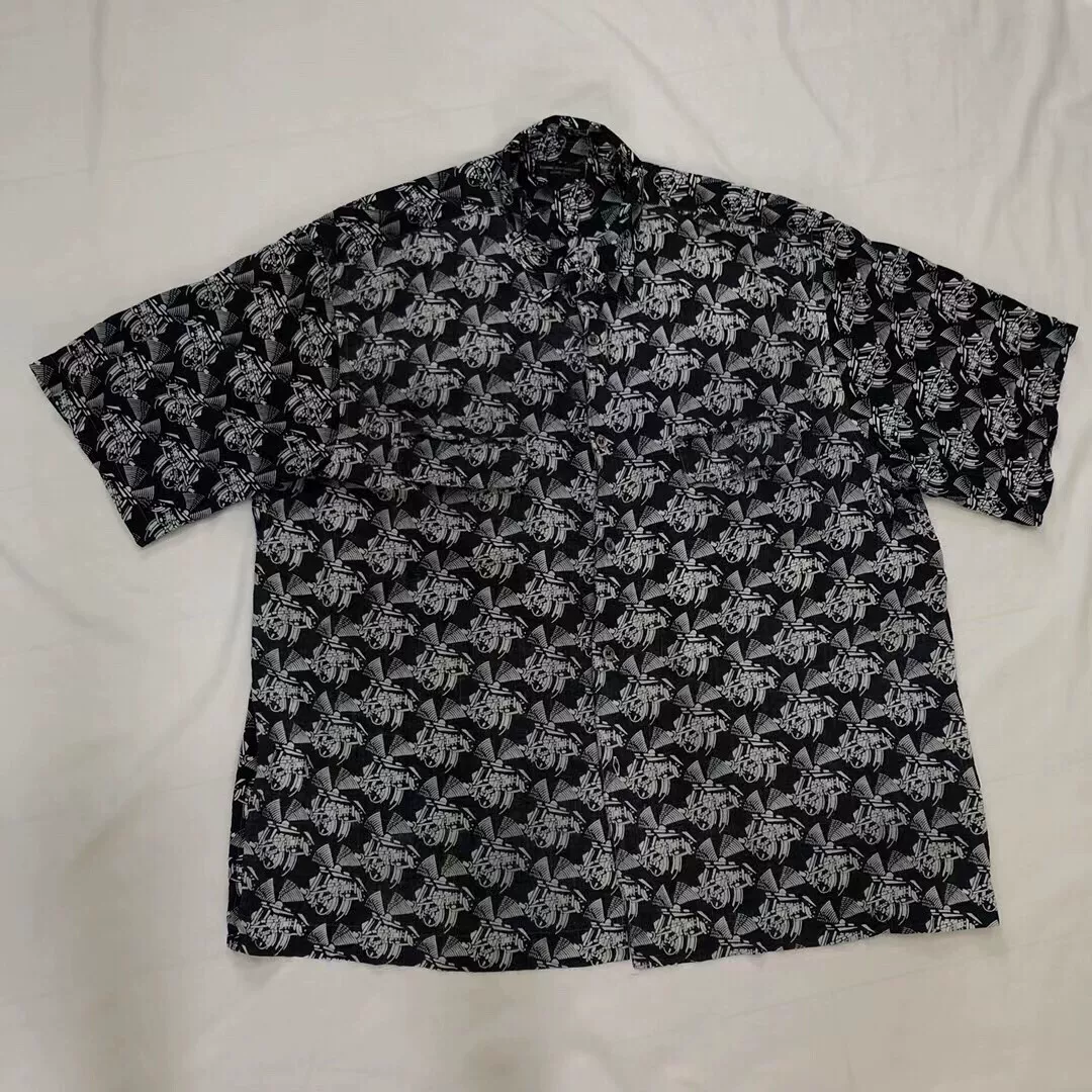 Comme des Garçons 1995SS Mechanical Print Shirt — front