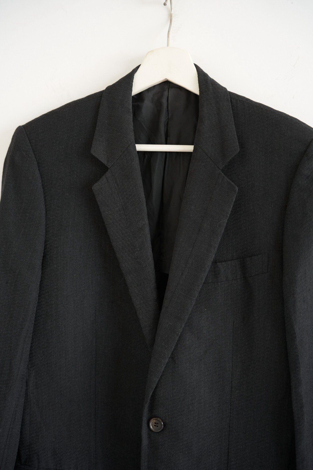 Comme des Garcons 09ss Wool-Linen Blazer — detail