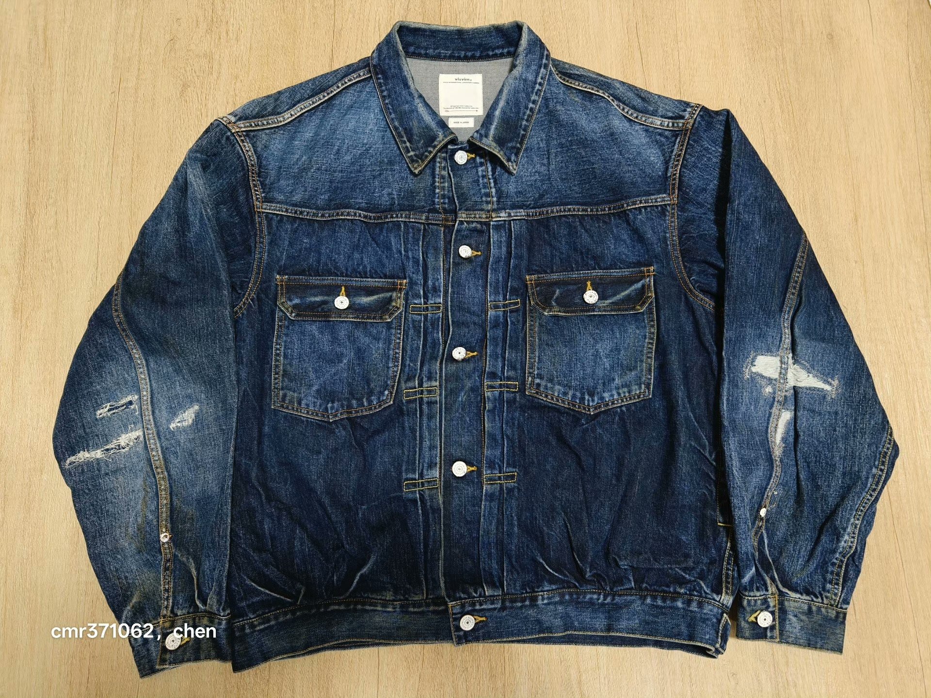 VISVIM 21SS 101XX Dry Denim Jacket