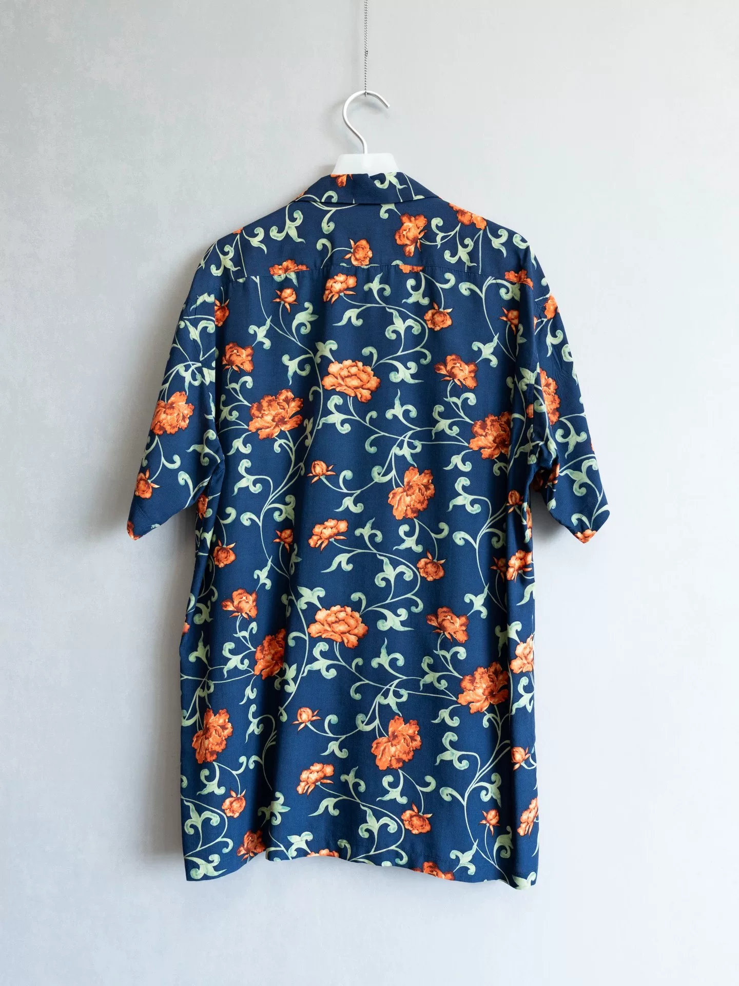 Yohji Yamamoto 01SS Peony Print Shirt — front
