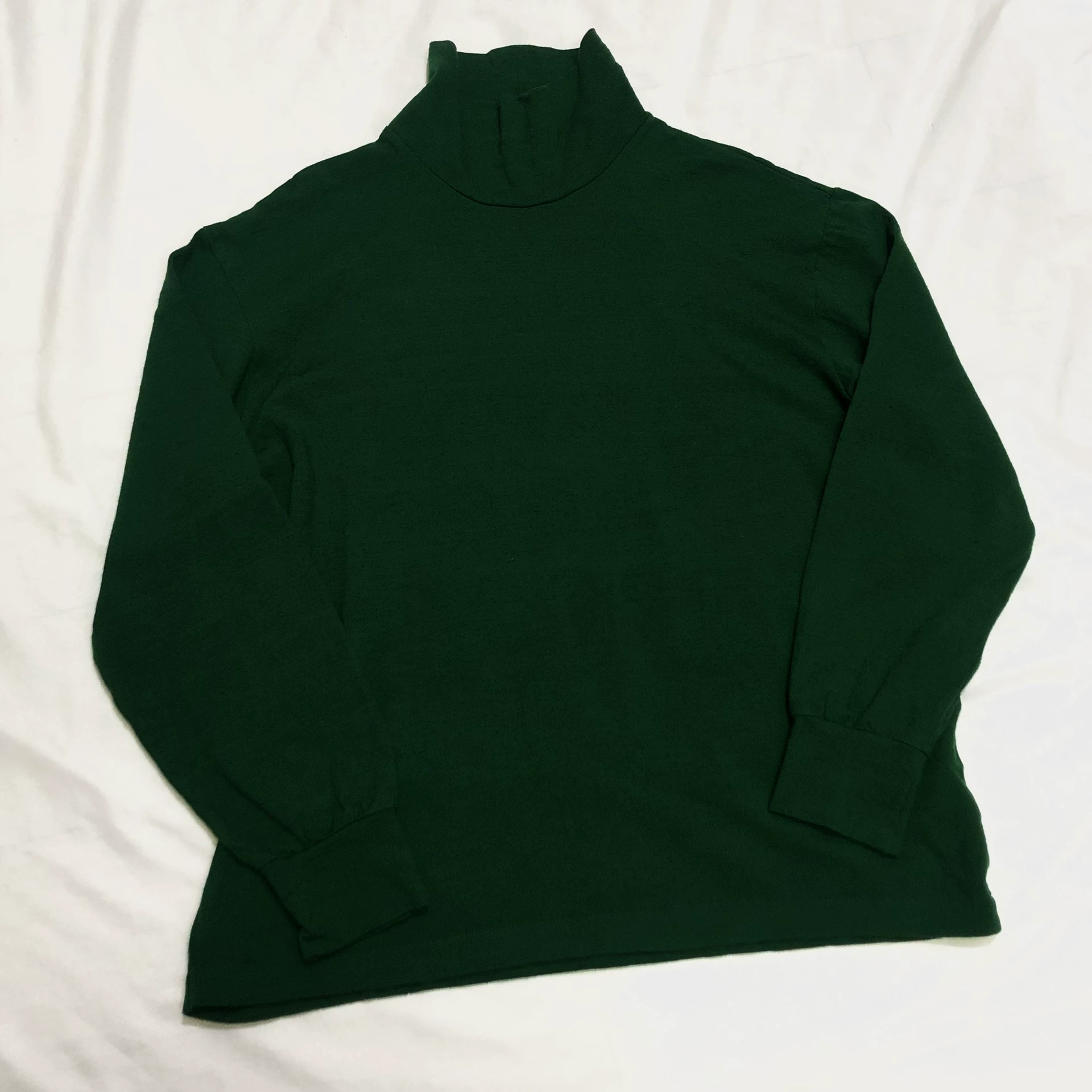 Comme des Garçons 80s Turtleneck Knit Sweater — back