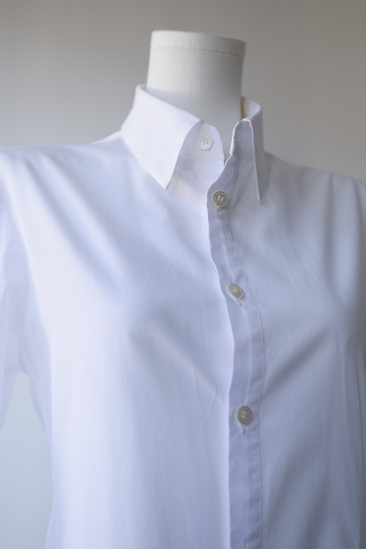 Yohji Yamamoto Noir Irregular Shirt — detail