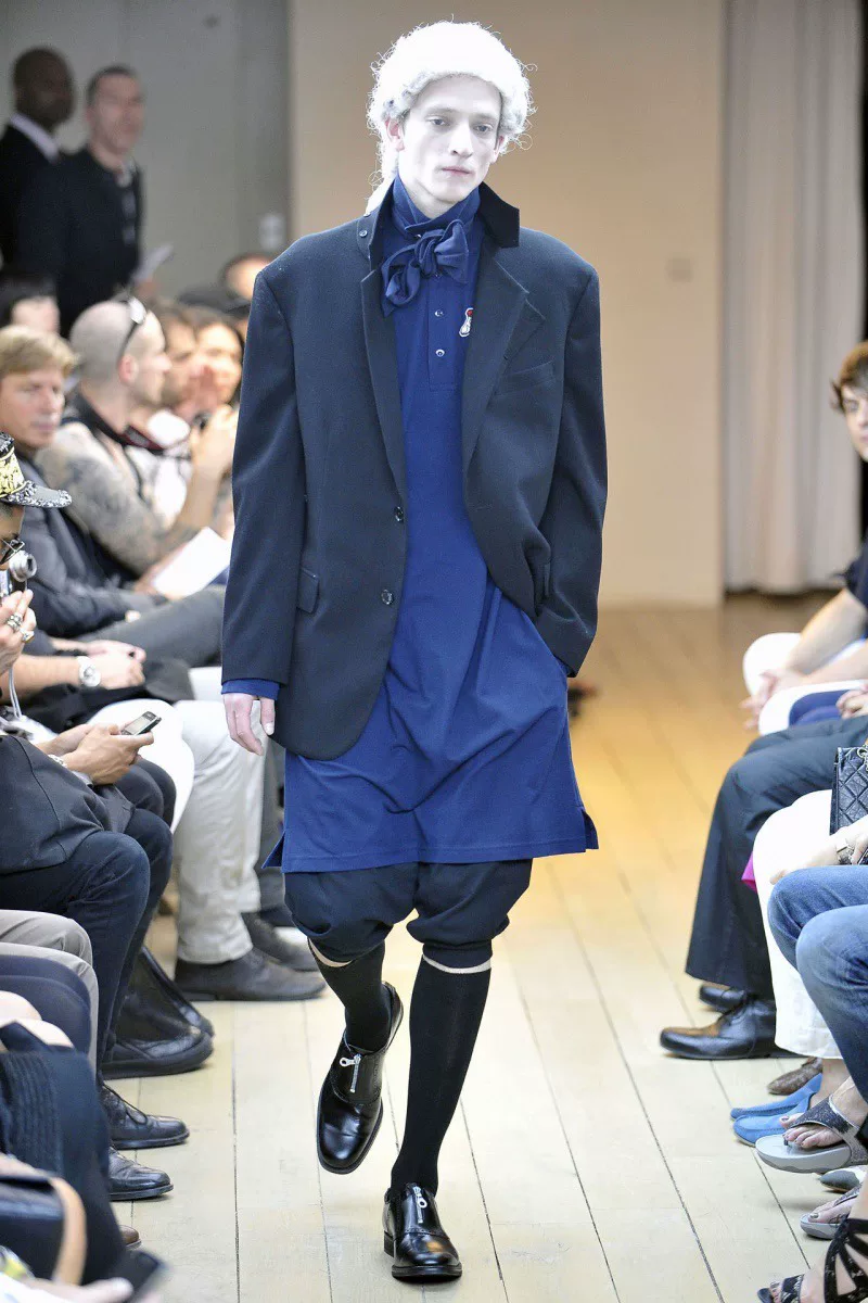 Yohji Yamamoto 11SS Detachable Collar Jacket — front
