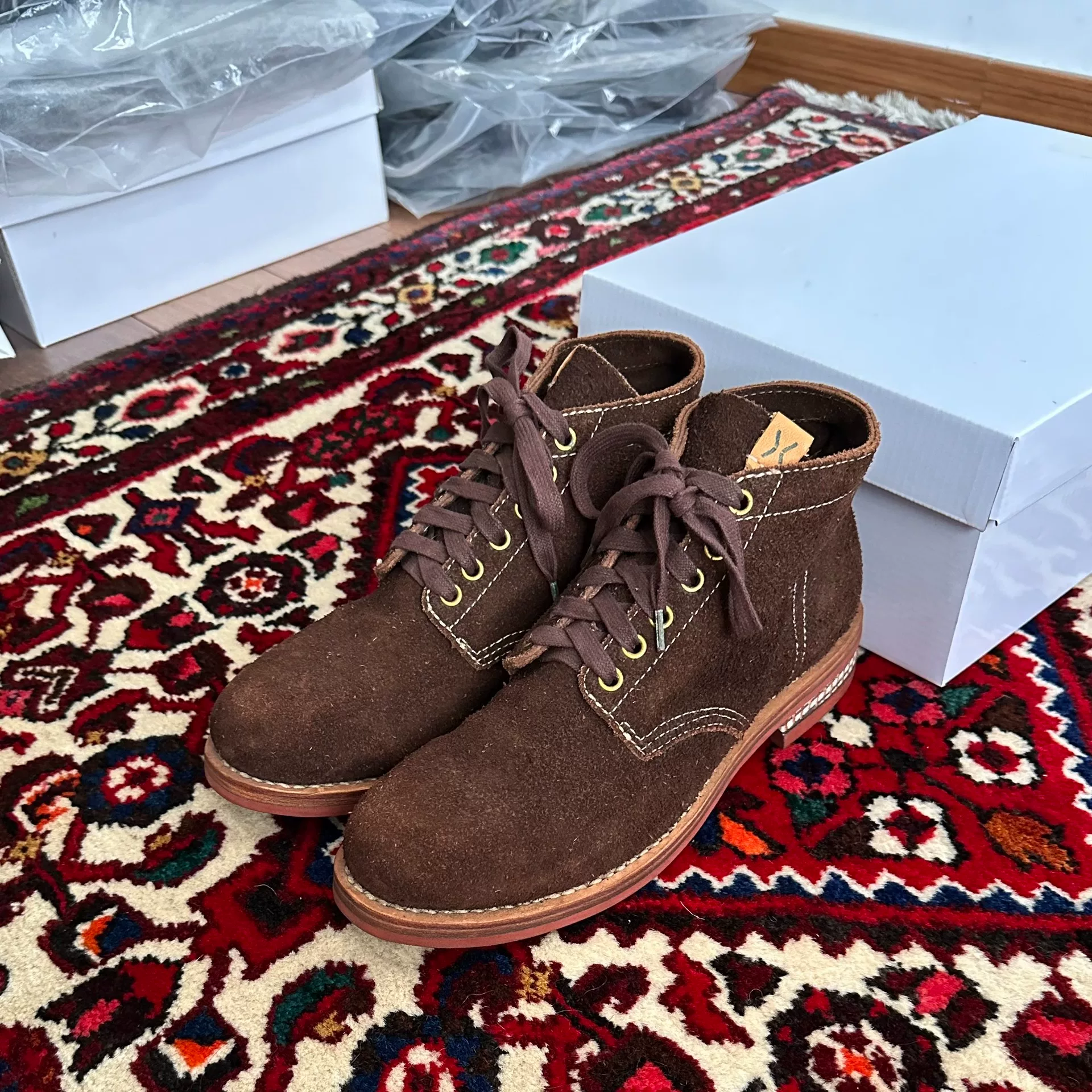 visvim 17ss Brigadier B Boots — front