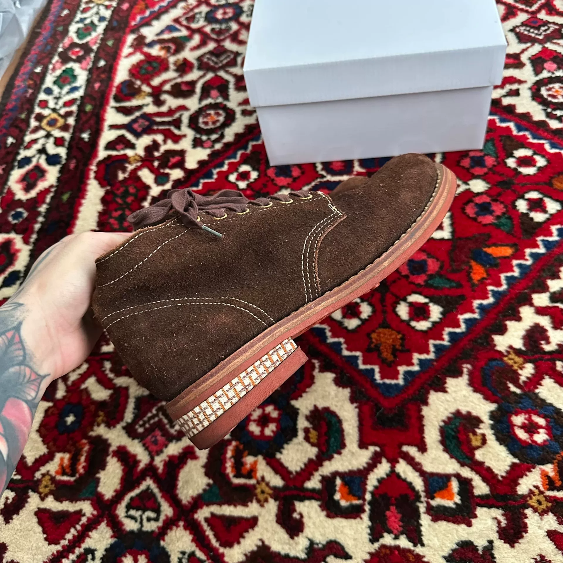 visvim 17ss Brigadier B Boots — detail