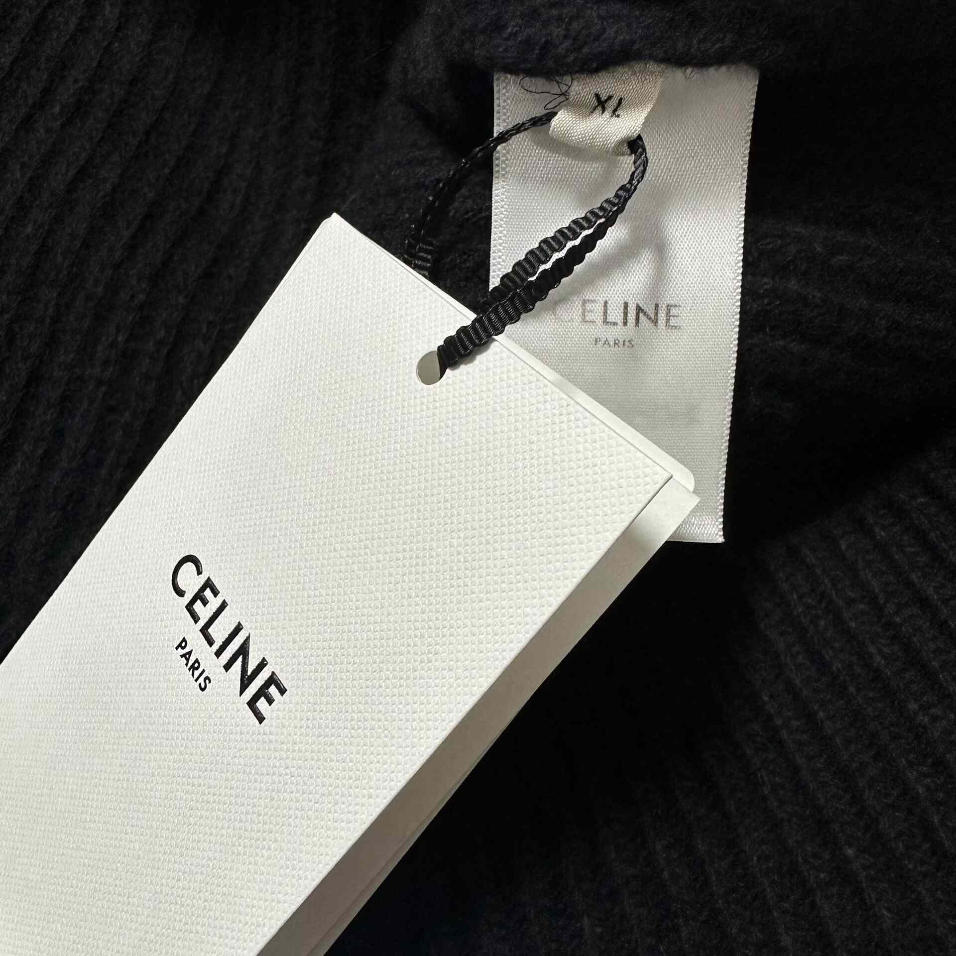 Celine Lettering Hoodie — label