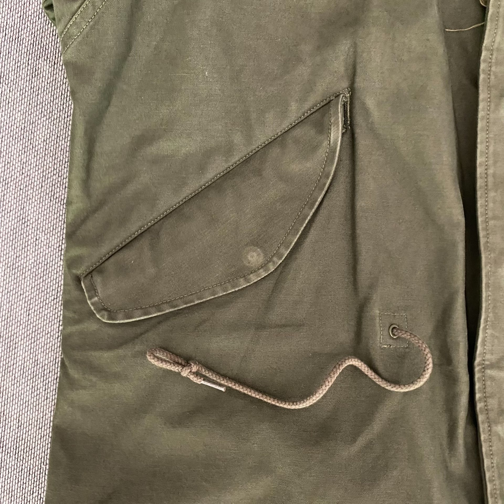 The Real Mccoys M51 Trench Coat — back