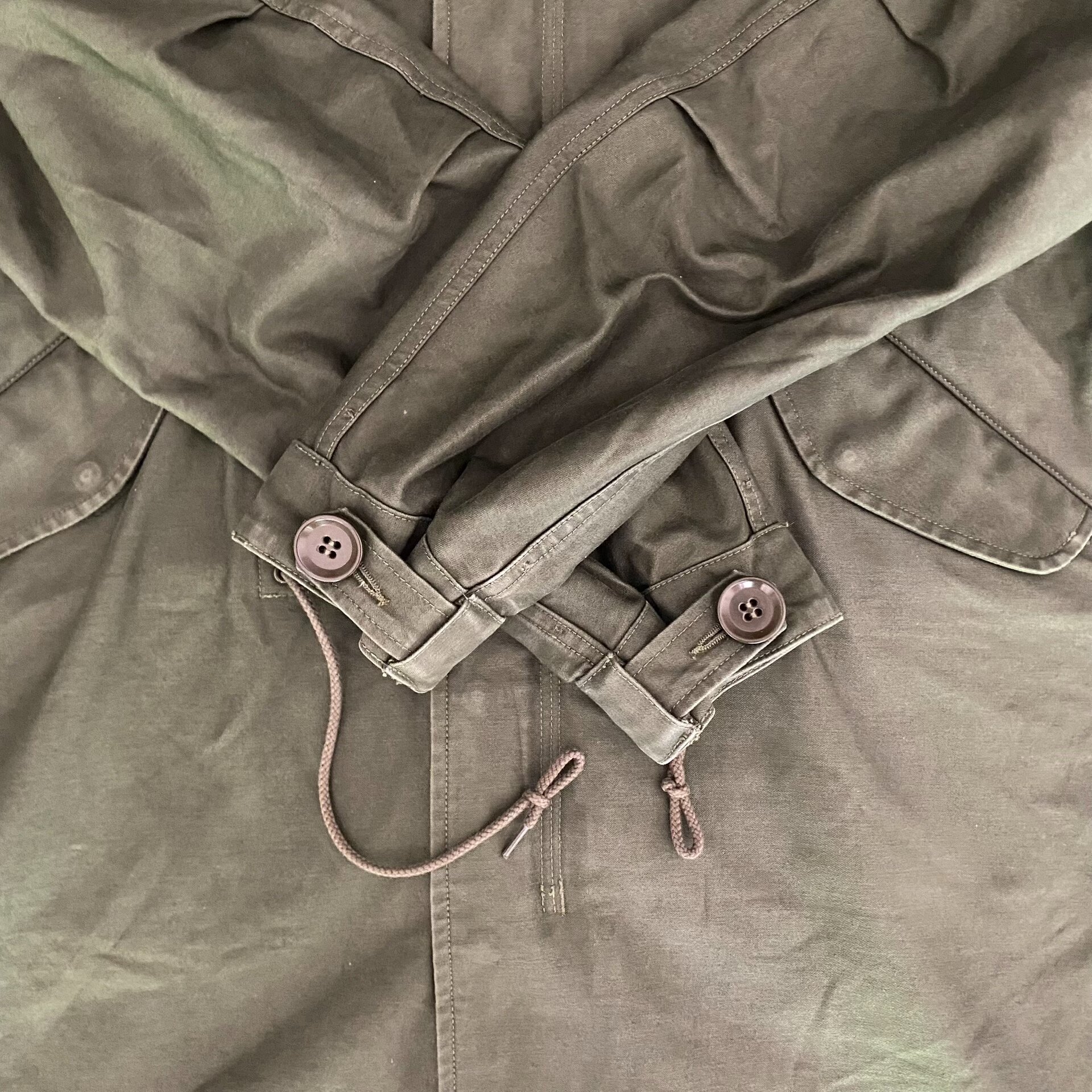 The Real Mccoys M51 Trench Coat — detail