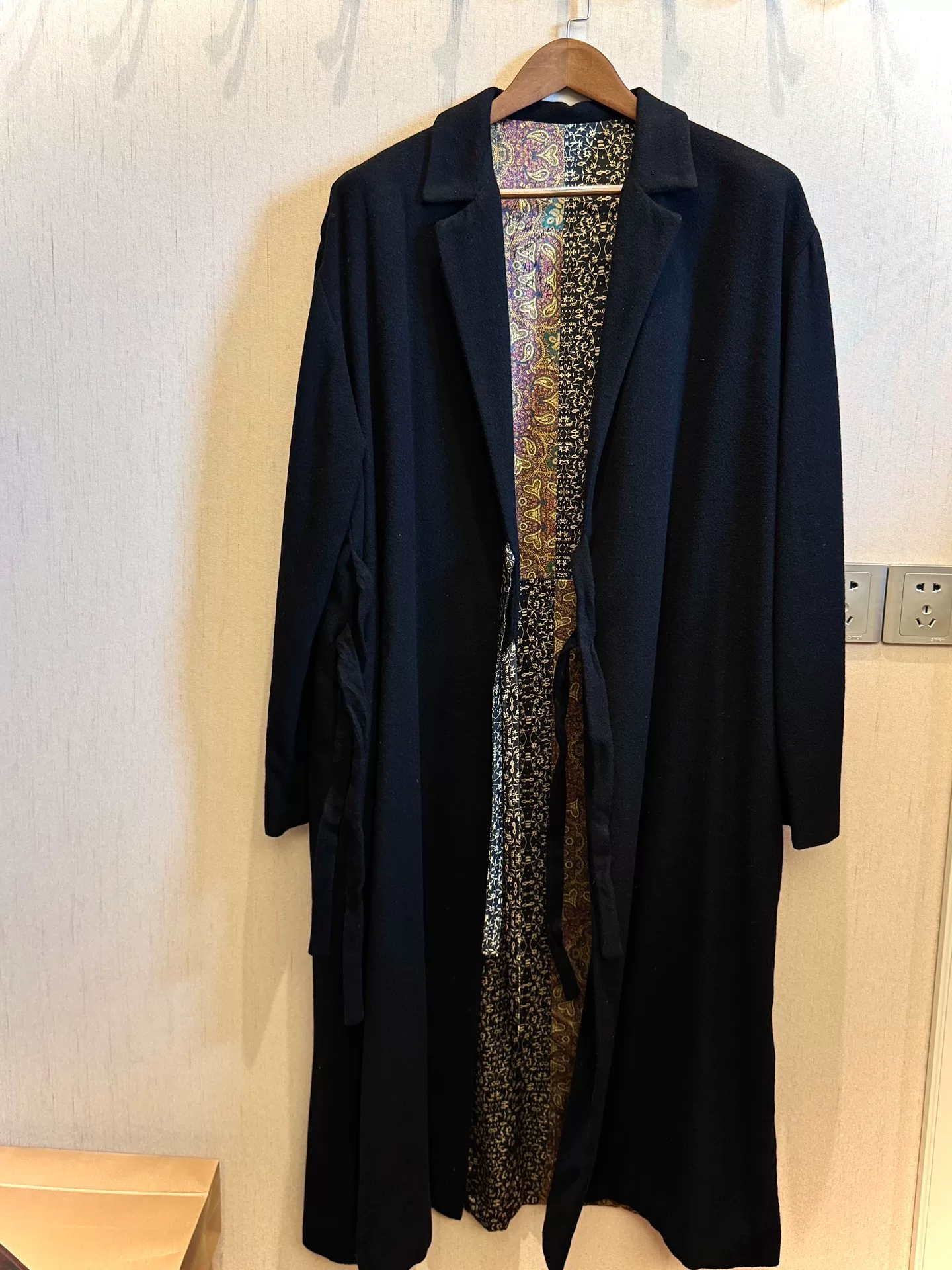 Geoffrey B Piacenza Kimono Cashmere Coat — front
