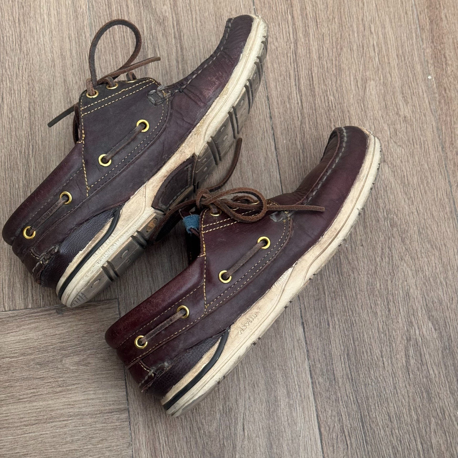VISVIM ICT AMERICANA DECK Shoes — back