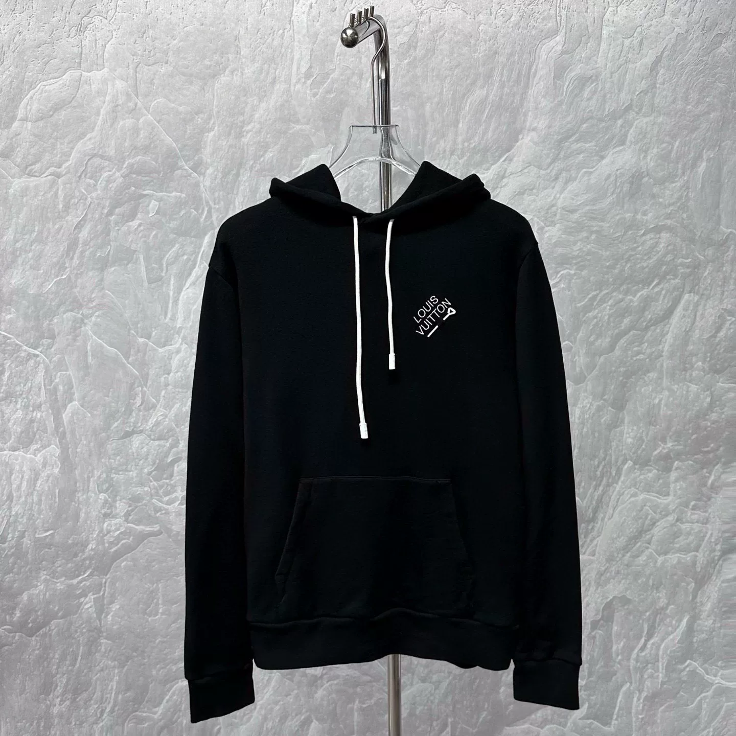 Louis Vuitton Brooch Embroidery Hoodie S