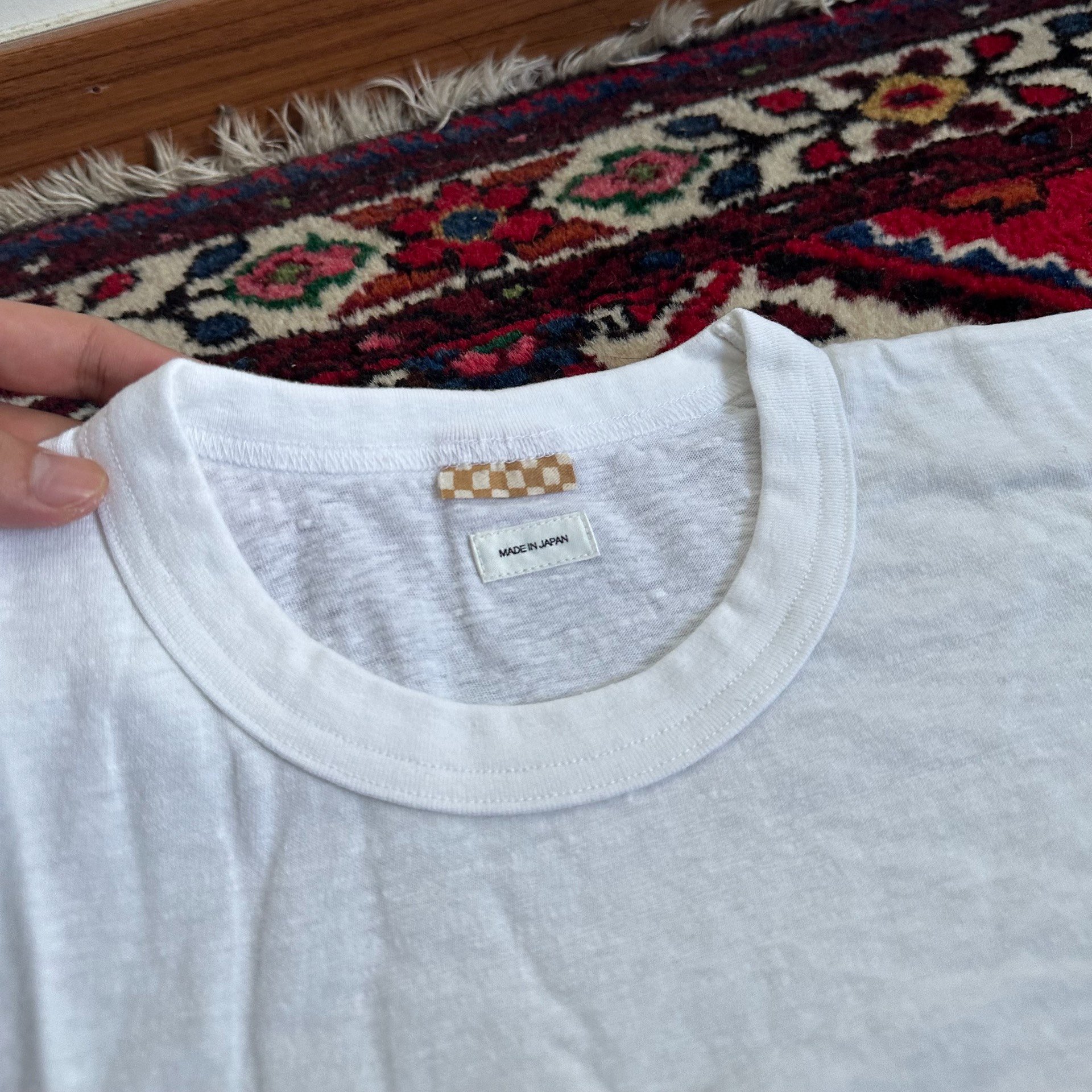 visvim 22ss 3pack S/S Crew Neck TEE — label