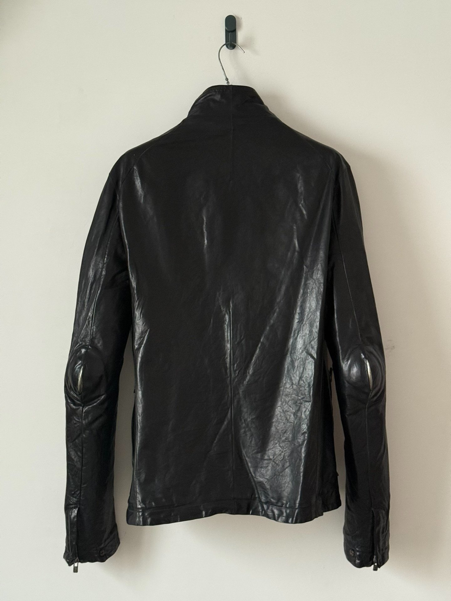 CarolChristianPoell Black Leather Jacket — detail