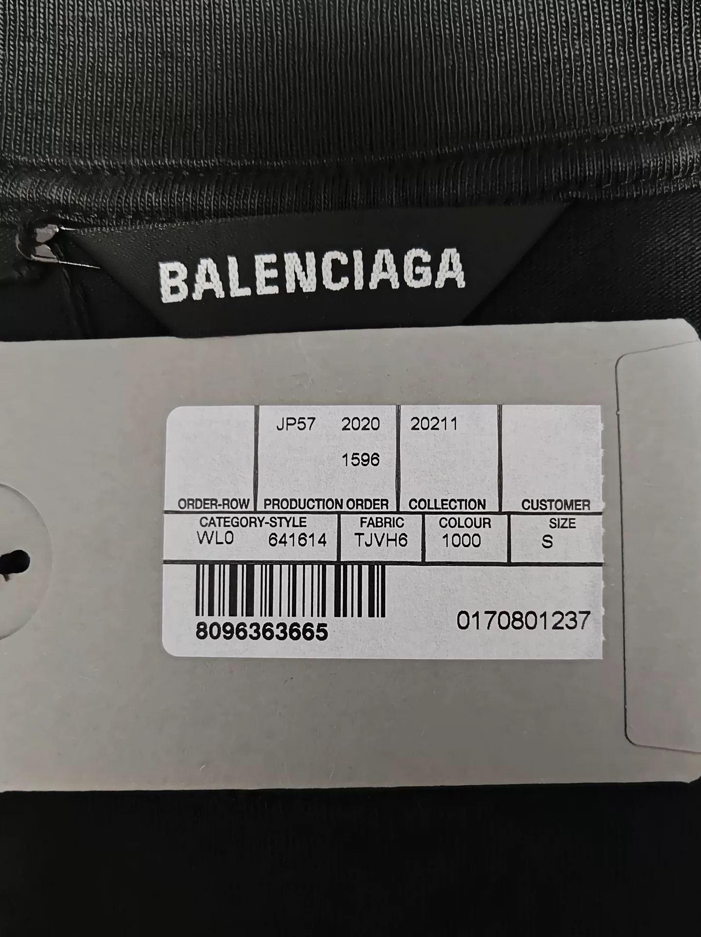 Balenciaga Sacre Coeur Paris Graphic T-Shirt — label
