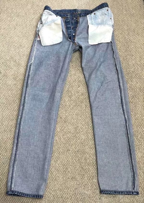 Levi's 501 1996 American Made — label
