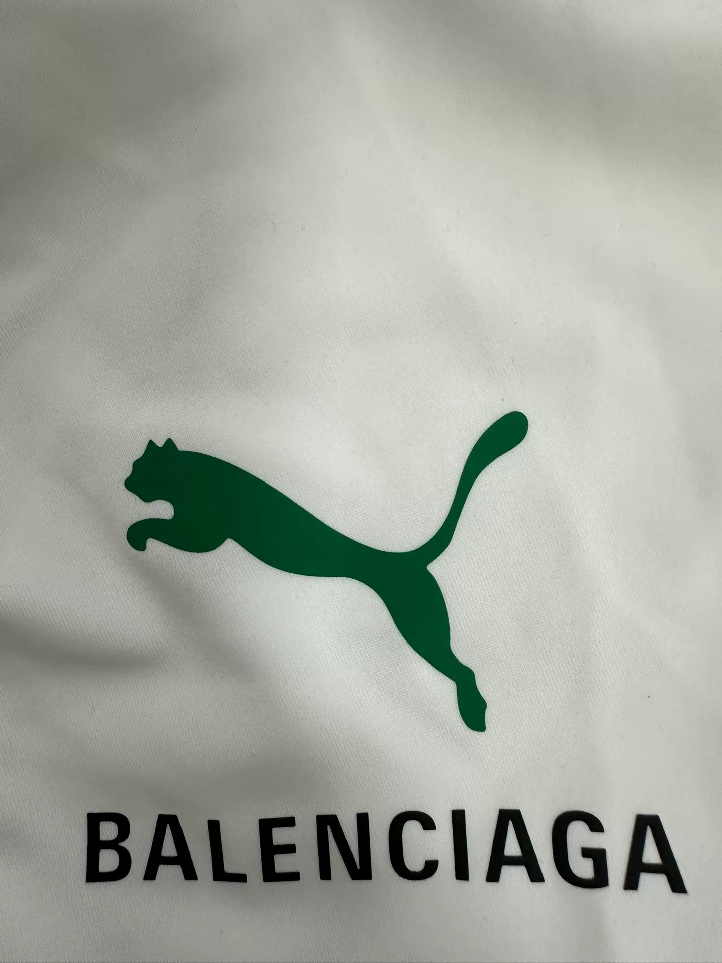Balenciaga x PUMA Short-Sleeve Logo T-Shirt — detail