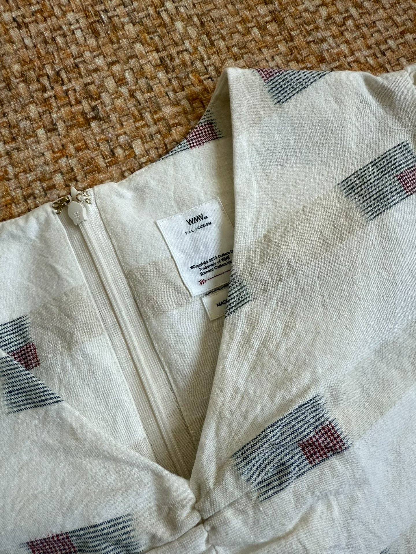 VISVIM WMV PATTIE Flag One Piece — back