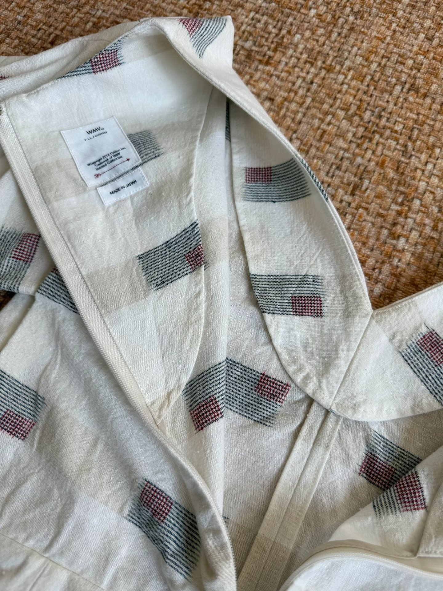 VISVIM WMV PATTIE Flag One Piece — detail