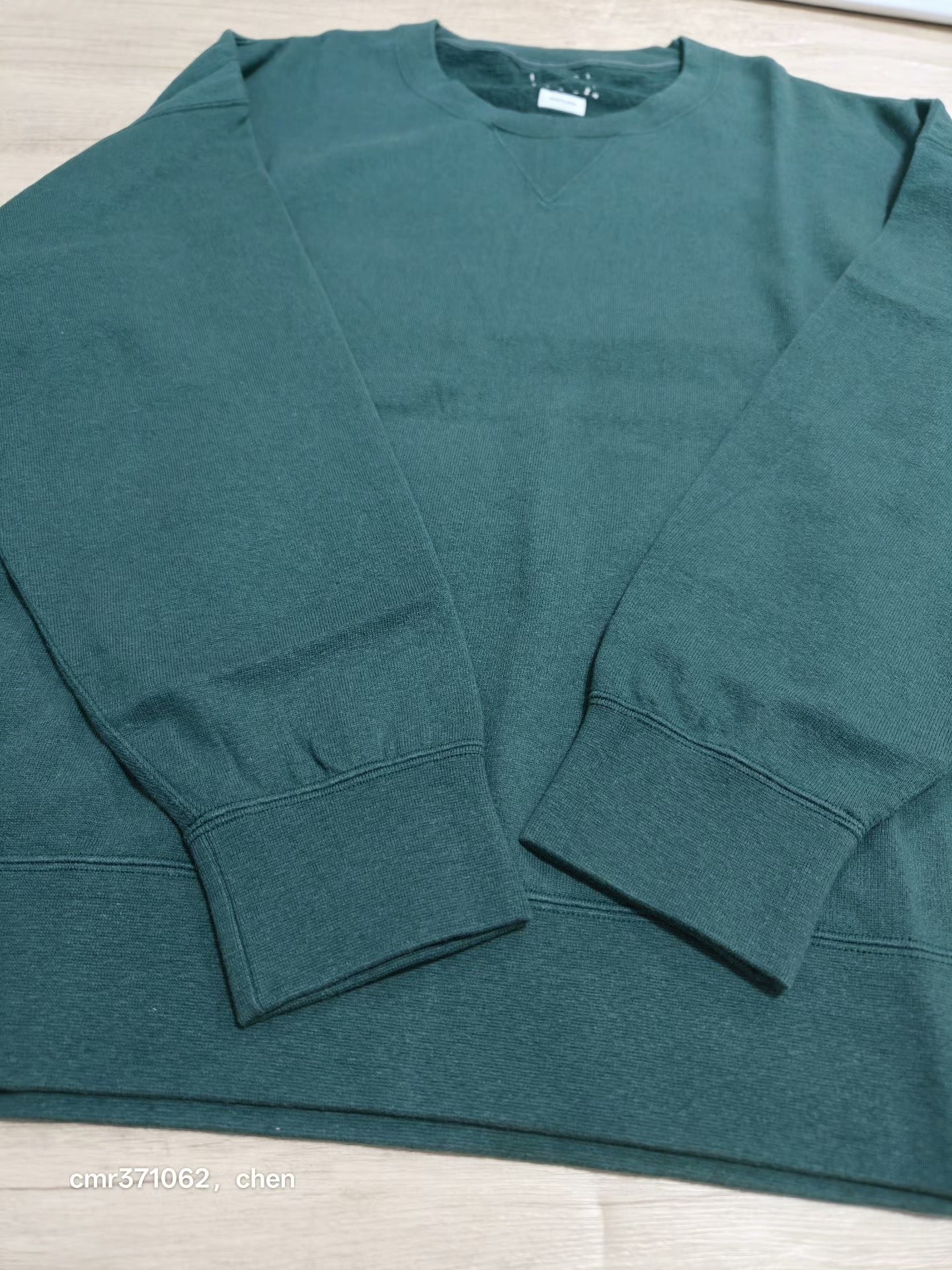 visvim 21AW Jumbo Sweat L/S — detail