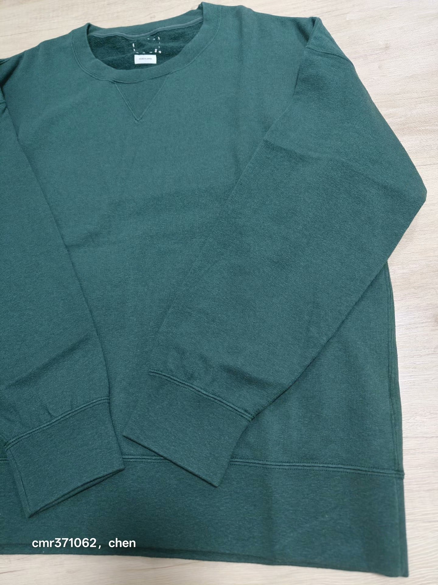 visvim 21AW Jumbo Sweat L/S — label