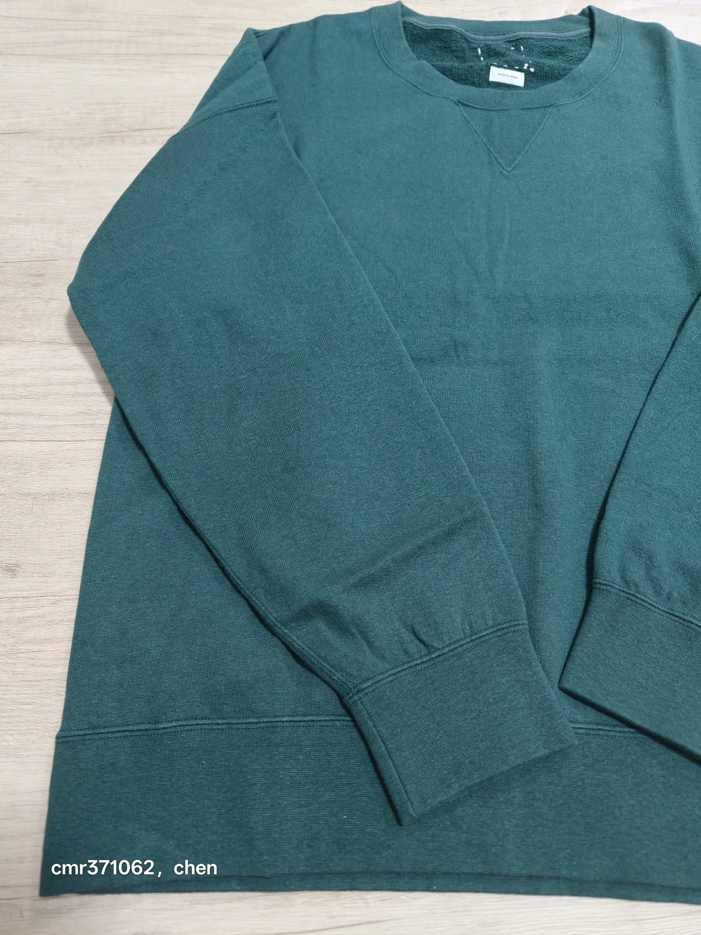 visvim 21AW Jumbo Sweat L/S — back