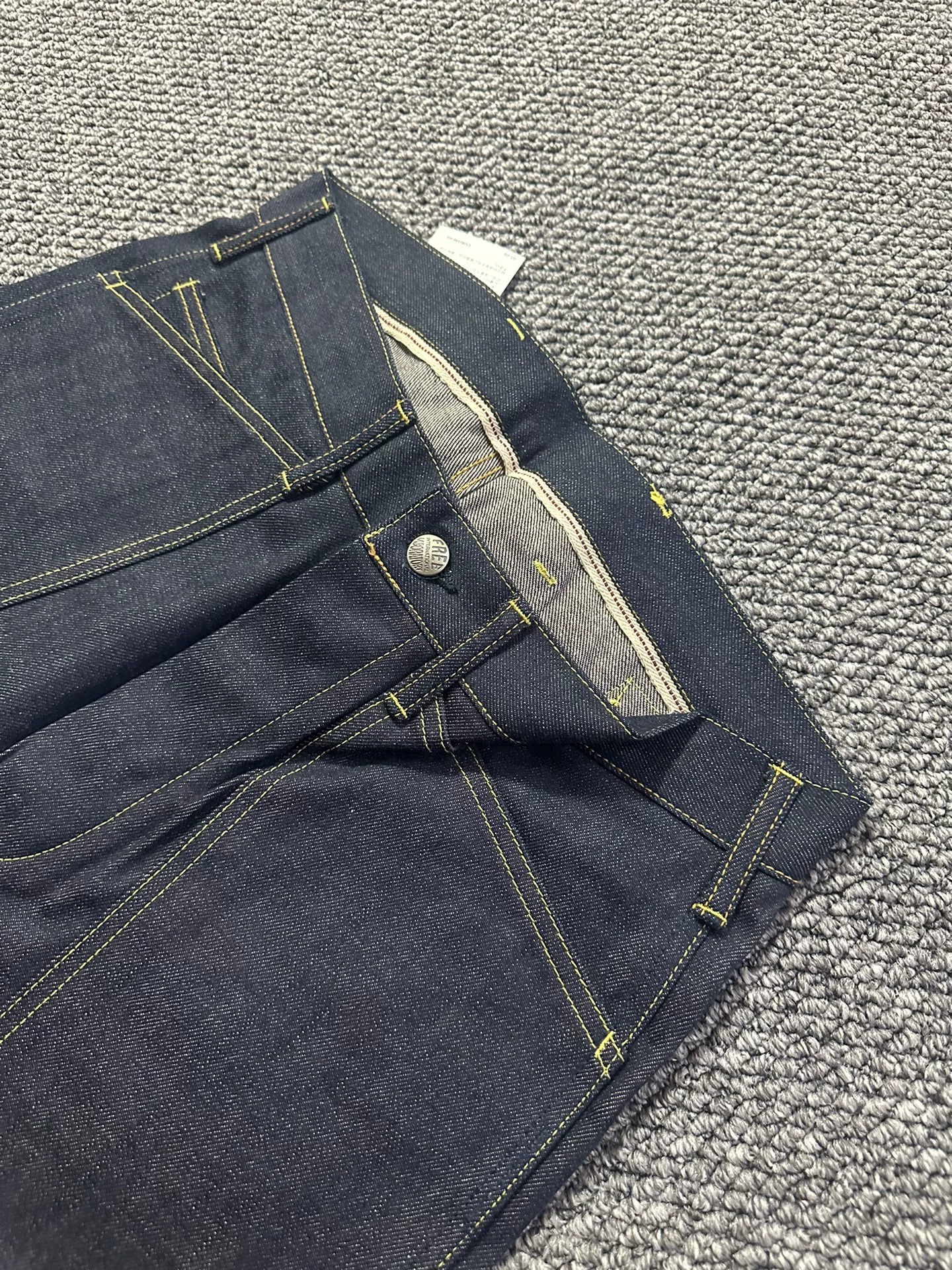 visvim Old Carpenter Raw Denim — front