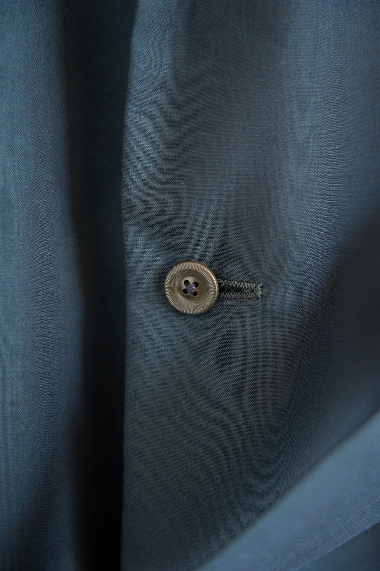 Yohji Yamamoto 98ss Blue Belted Coat — label