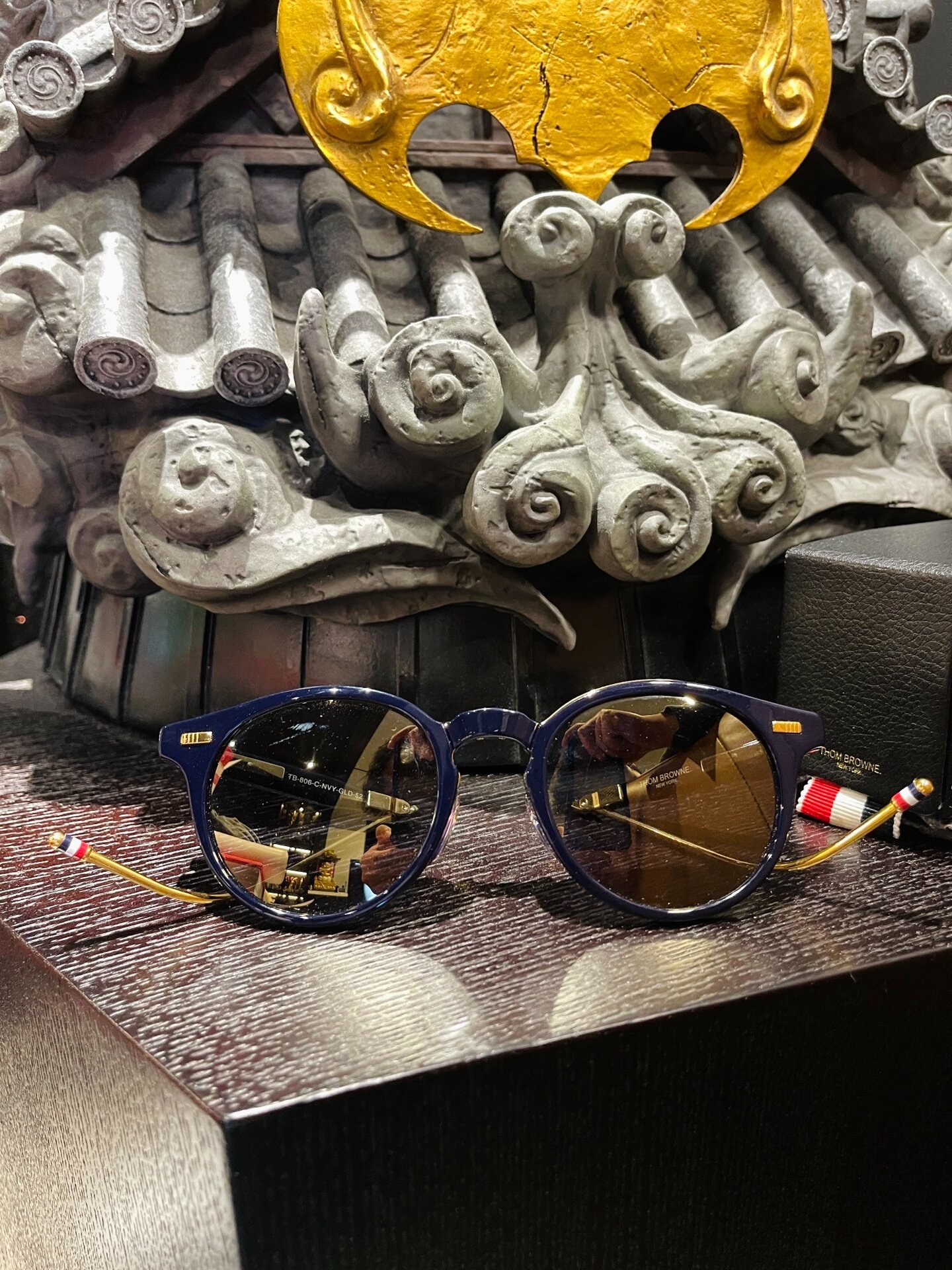 Thom Browne TB-806 Foldable Sunglasses